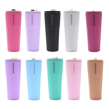 Vaso Termico Con Bombilla 700ML - Skora