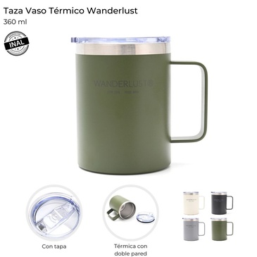 Taza Termica 360ML - Wanderlust