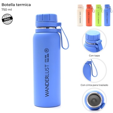 Botella Termica 750ML - Wanderlust