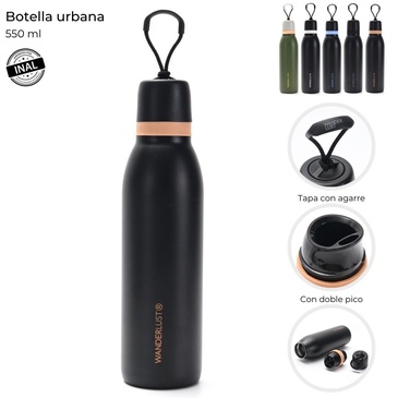 Botella Termica Urbana 550ML - Wanderlust