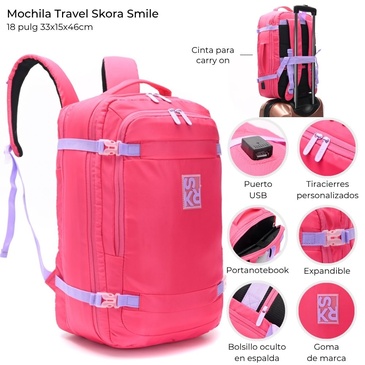 Venta por Mayor y Catalogo Mochila Travel 18 