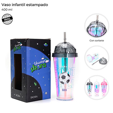 Vaso Infantil 400 ml - Skora