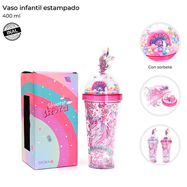 Vaso Infantil 400 ml - Skora