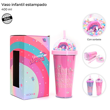 Vaso Infantil 400 ml - Skora
