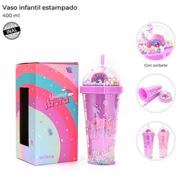 Vaso Infantil 400 ml - Skora