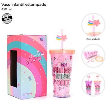 Vaso Infantil 450 ml - Skora