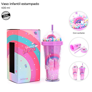 Vaso Infantil 400 ml - Skora