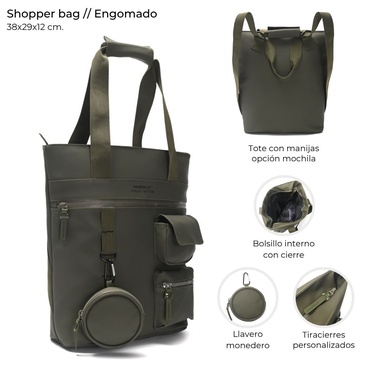 Mochila / Cartera Engomada  Wanderlust