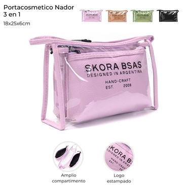 Portacosmetico Nador Set x 3  Unid. - Skora