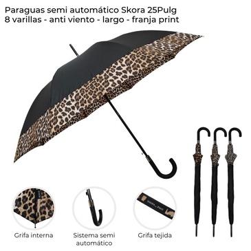 Paraguas Semi Automatico  Skora