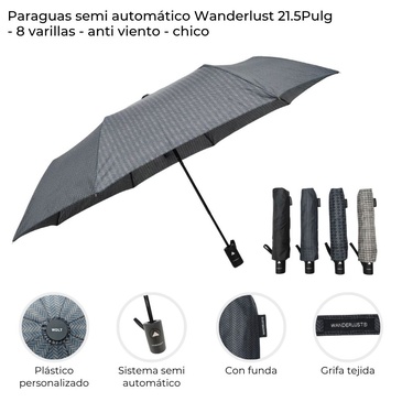 Paraguas Semi Automaticos - Wanderlust