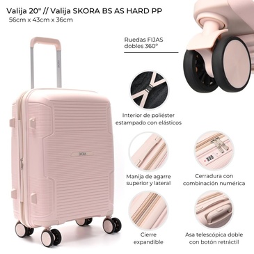 Venta por Mayor y Catalogo Valija Carry On 20