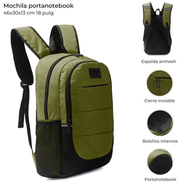 Mochila Portanotebook 18 
