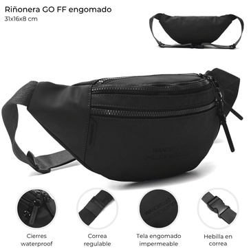 Riñonera Engomada  Wanderlust