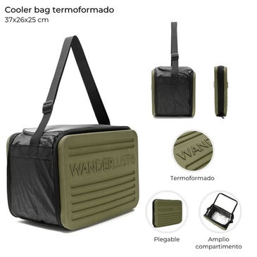 Cooler Bag Termoformado Plegable  Wanderlust