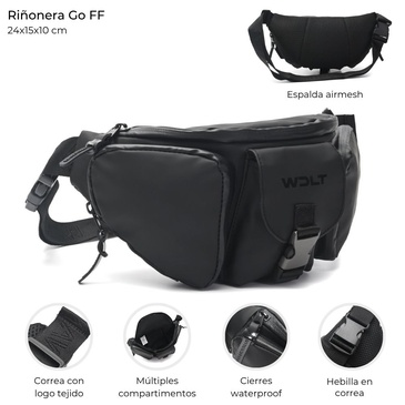 Riñonera Engomada  Wanderlust