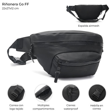 Riñonera Engomada  Wanderlust