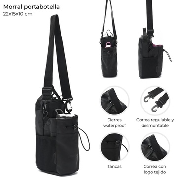 Morral Portabotella Engomado Con Imanes  Wanderlust
