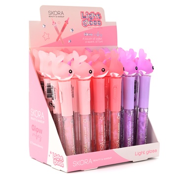 Brillo Labial Infantil Con Luz  - Skora