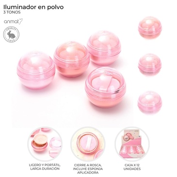 Iluminador En Polvo Skora