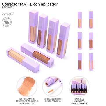 Corrector Matte Con Aplicador  Skora
