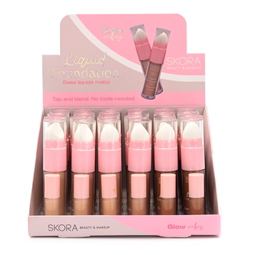 Corrector Con Aplicardor y Esponja - Skora