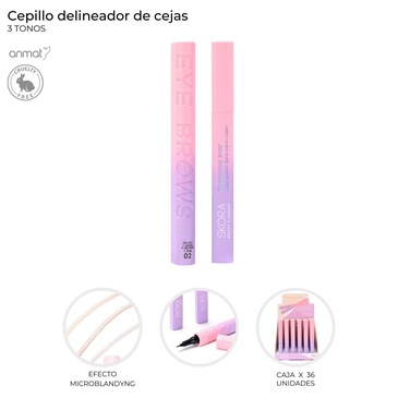 Cepillo Delineador De Cejas  Skora