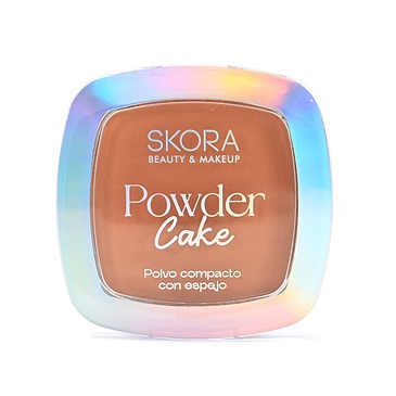 Polvo Compacto Con Esponja y Espejo - Skora