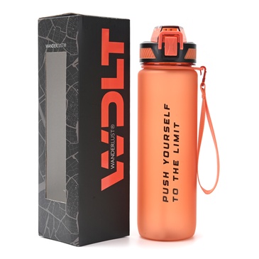 Botella Deportiva Con Pico Retractil y Agarre 1000ML - Wanderlust