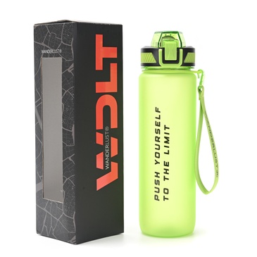 Botella Deportiva Con Pico Retractil y Agarre 1000ML - Wanderlust