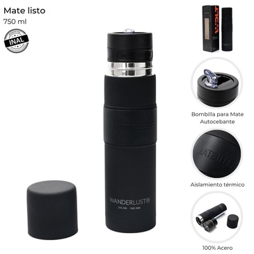 Venta por Mayor y Catalogo Mate Listo 750ML Wanderlust