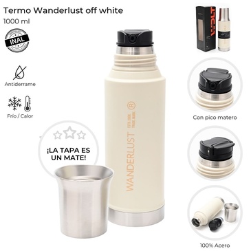 Venta por Mayor y Catalogo Termo 1000ML Wanderlust