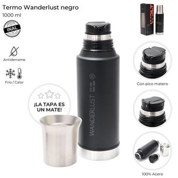 Venta por Mayor y Catalogo Termo 1000ML Wanderlust