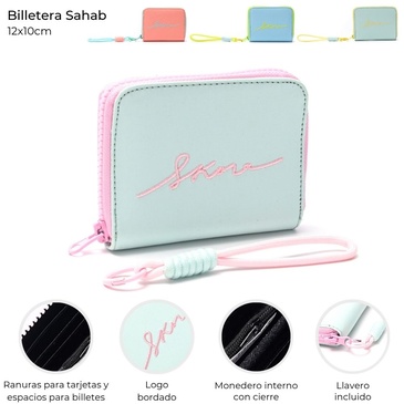Billetera Sahab Con Llavero Skora