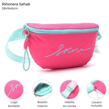 Riñonera Sahab Con Llavero Skora