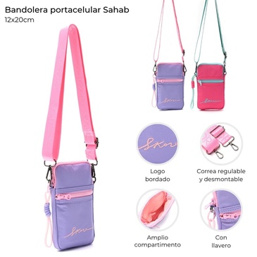 Portacelular Sahab Con Llavero Skora