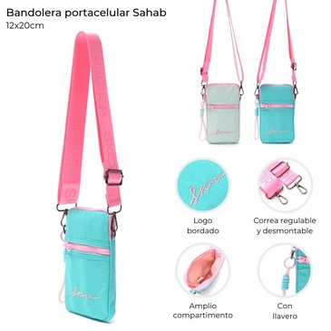 Portacelular Sahab Con Llavero Skora