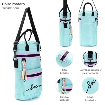 Venta por Mayor y Catalogo Bolso Matero  Skora