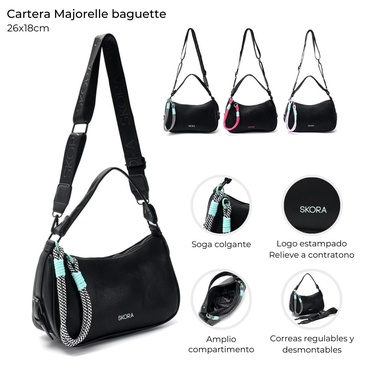 Cartera Majorelle Baguette Skora