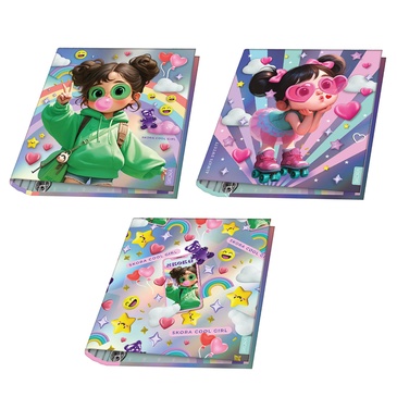 Carpeta 3 x 40 Nenas Cool  - Skora