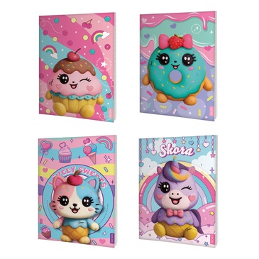 Cuadernos Abrochados 48 hojas Tapa Flexible Hello Nena - Skora