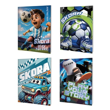 Cuadernos Abrochados 48 hojas Tapa Flexible Hello Nene - Skora