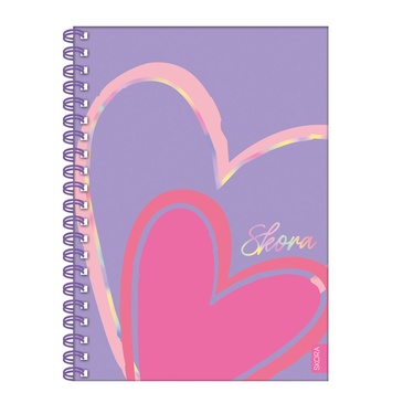 Cuaderno Universitario Tapa Dura 120 Hojas Rayadas Sweet - Skora