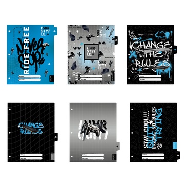 Separadores N3 x 6 Unid. Grafitti - Skora