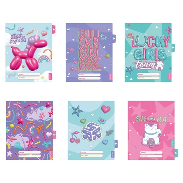 Separadores N3 x 6 Unid. Lettering - Skora