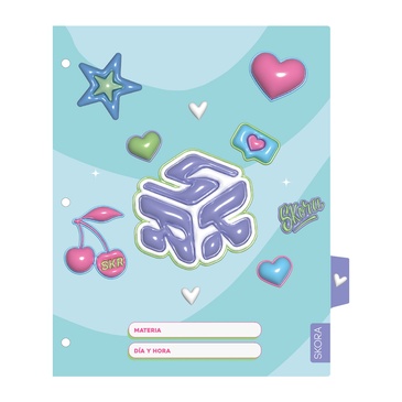 Separadores N3 x 6 Unid. Lettering - Skora