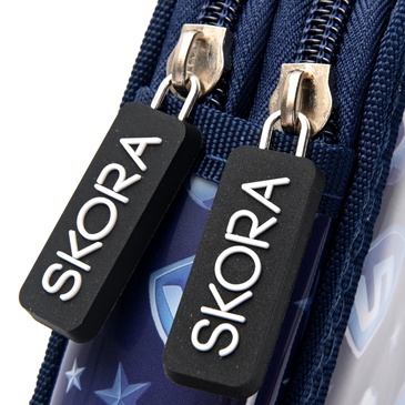 Cartuchera Doble Cierre Play Futbol - Skora