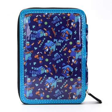 Cartuchera Doble Cierre Play Gamer  - Skora