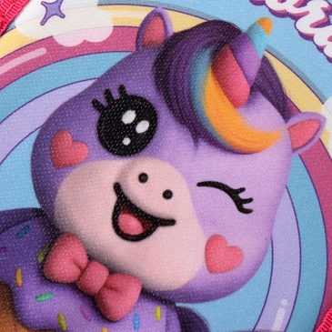 Cartuchera Doble Cierre Kawaii Unicornio Helado  - Skora