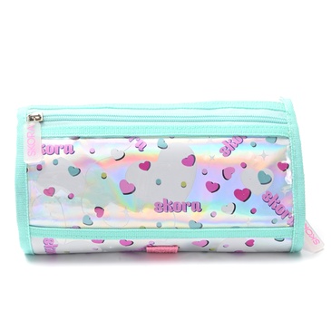 Cartuchera Plegable Kawaii Donut - Skora